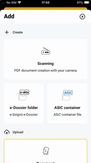 e-Szignó screenshot 1