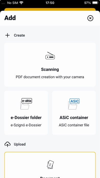 e-Szignó Screenshot