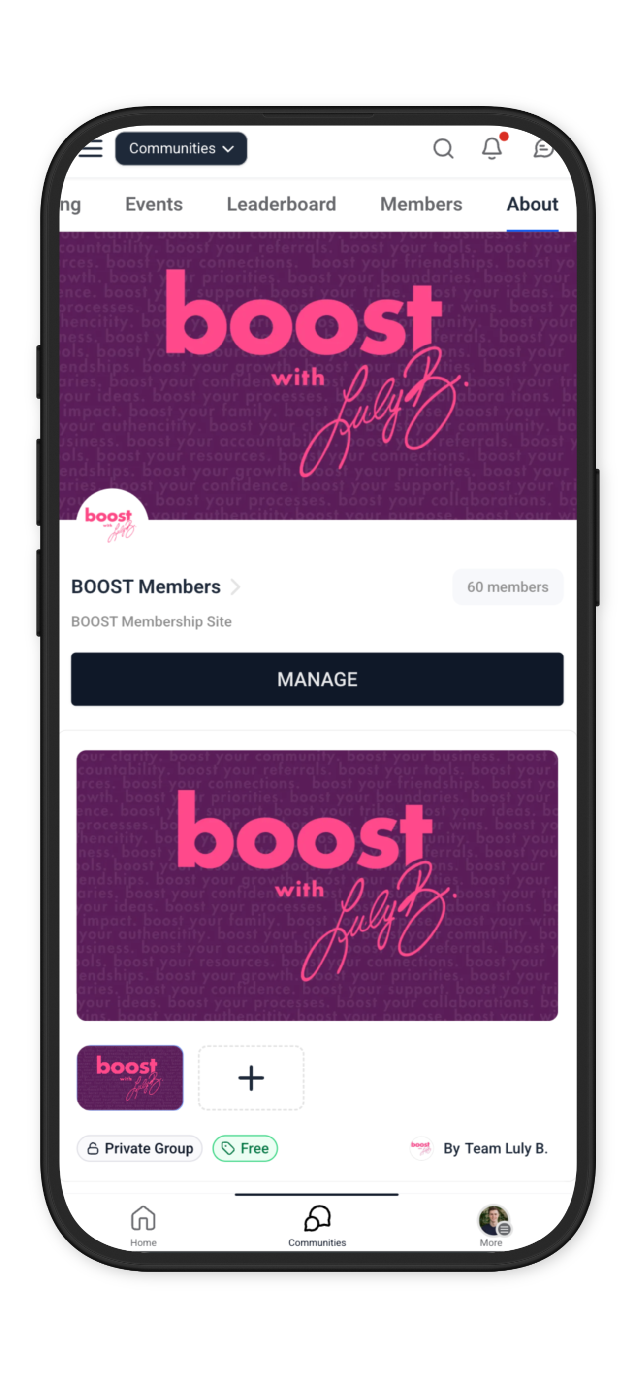 BOOST with Luly B. screenshot 4