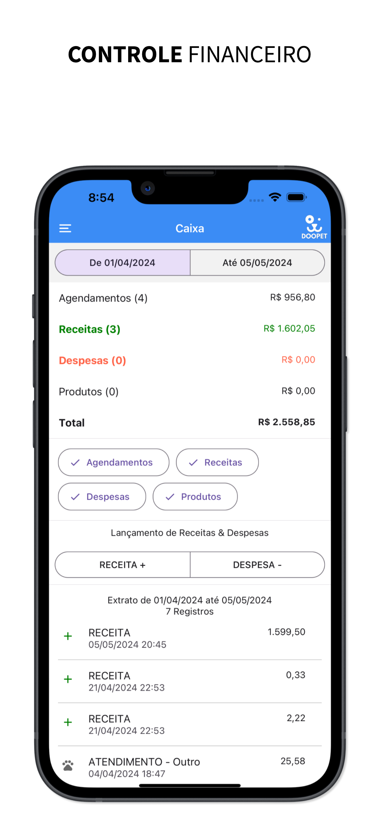 Doopet - Sistema de Gestão Pet