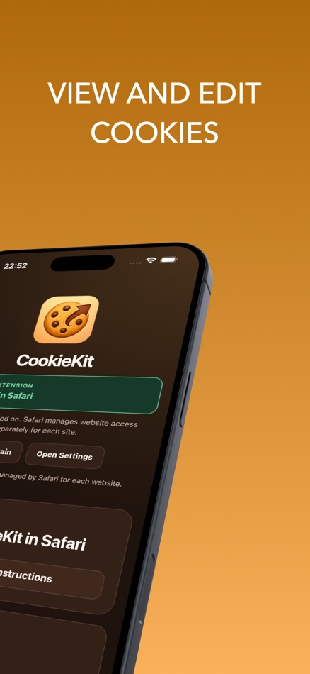 #2. CookieKit (iOS) Tekijänä: Taj Tkalec