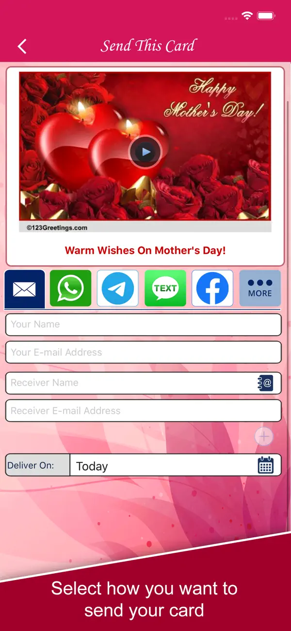 Screenshot #3 pour Mother's Day eCard & Greetings