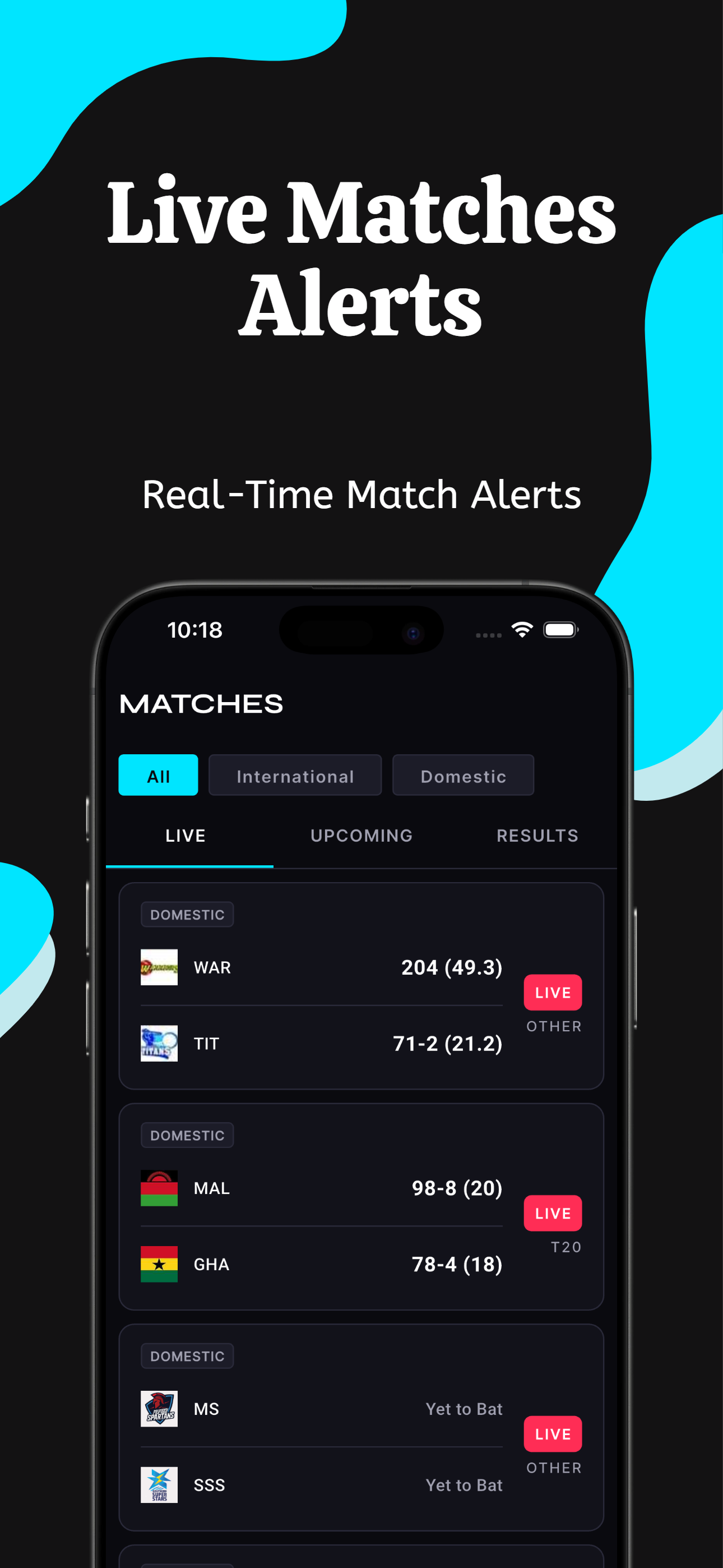 CrickTrack : IPL 2026 Live