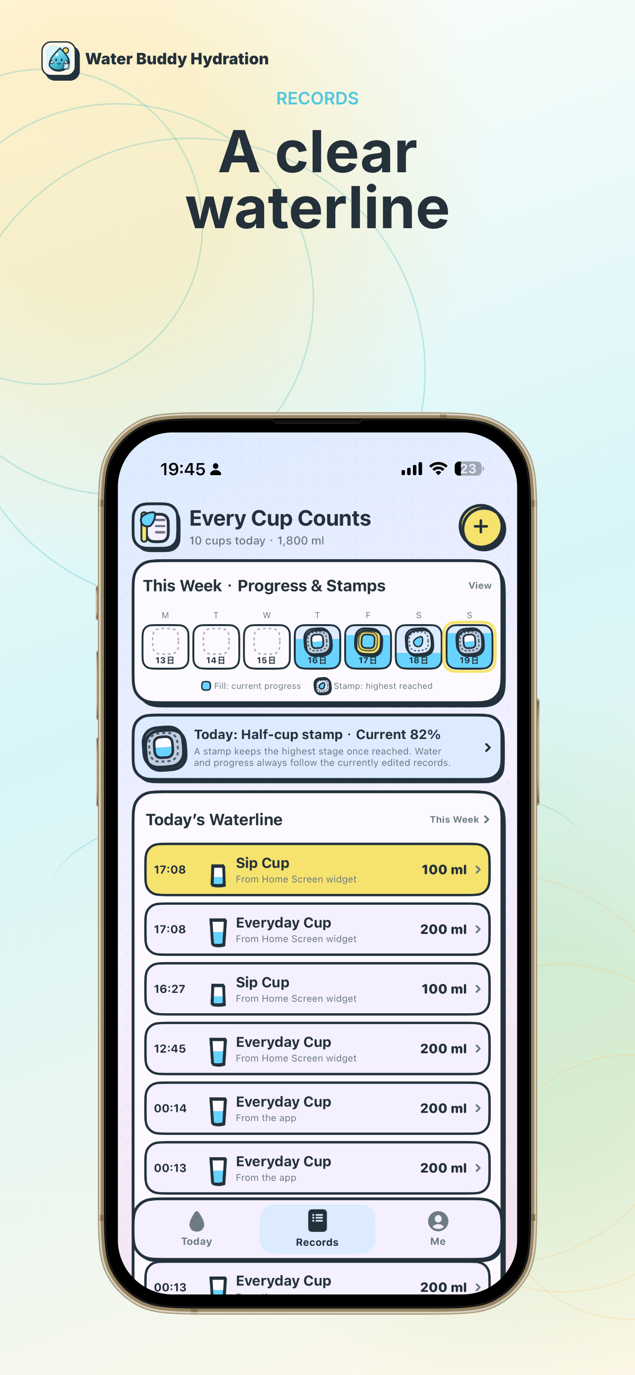 Water Buddy: Drink Reminder screenshot 2
