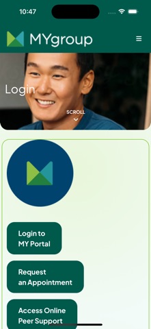 MYgroup screenshot