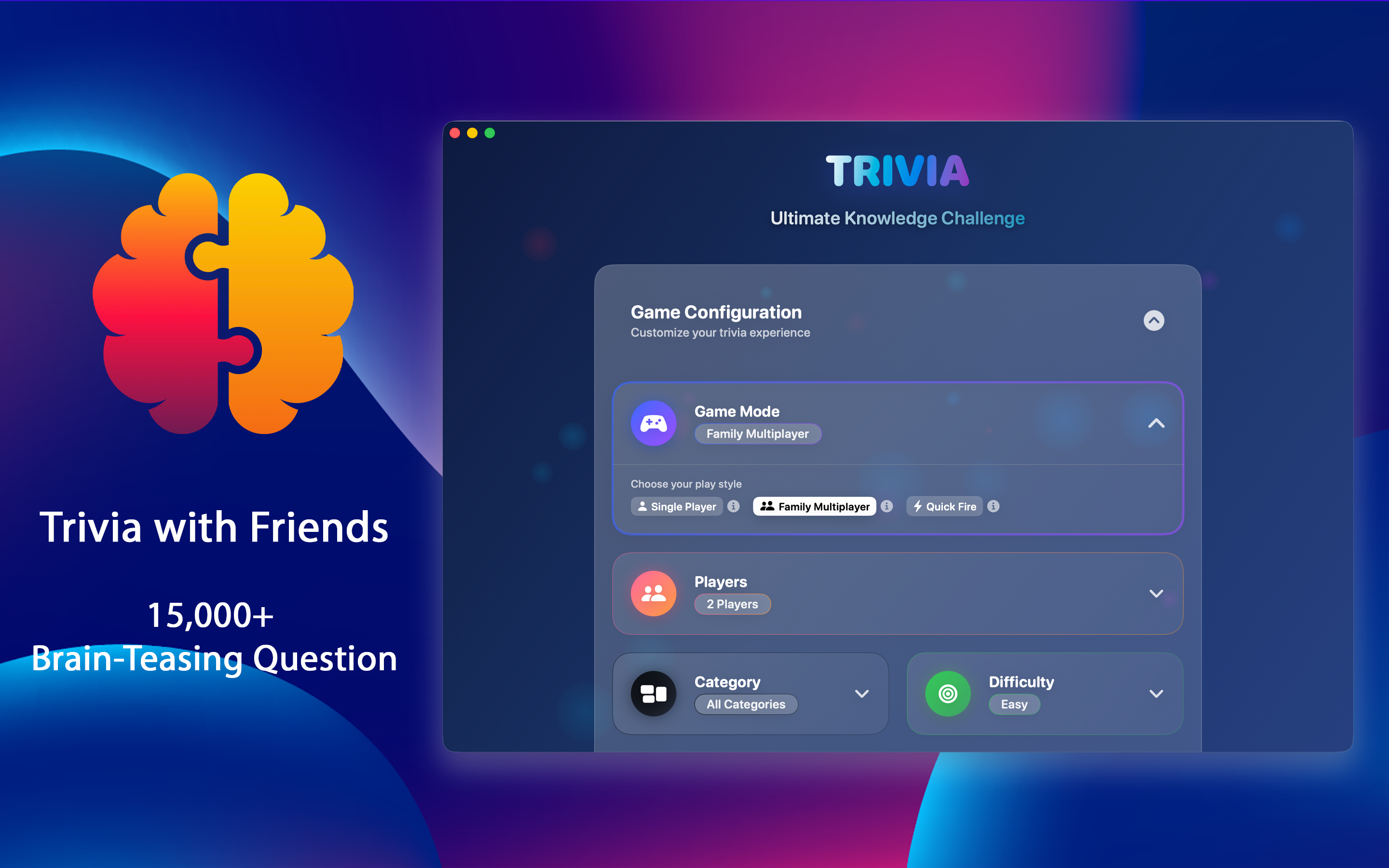 Family Trivia Games & Quiz AI