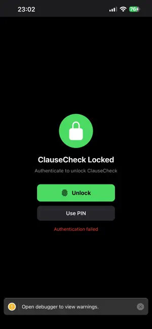 ClauseCheck - Contract Diff screenshot 1