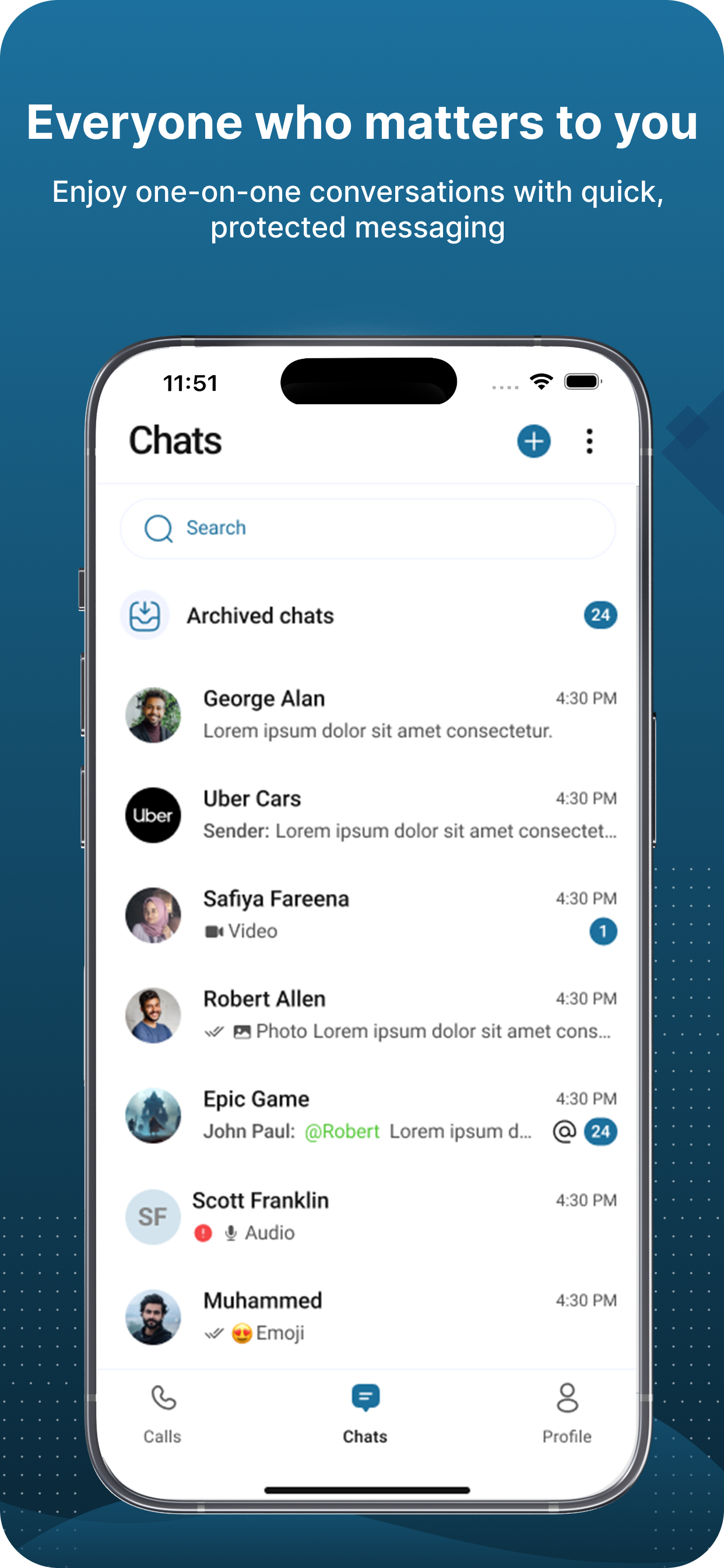 Infinity Messenger screenshot 2