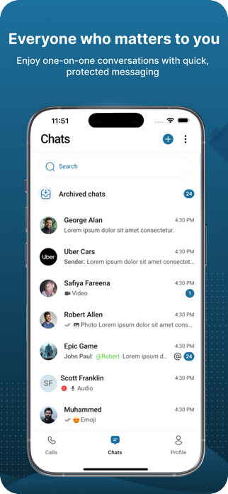 Infinity Messenger Screenshot 2 of 5