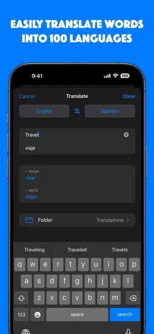 Glance: Learn Spanish, English screenshot 2