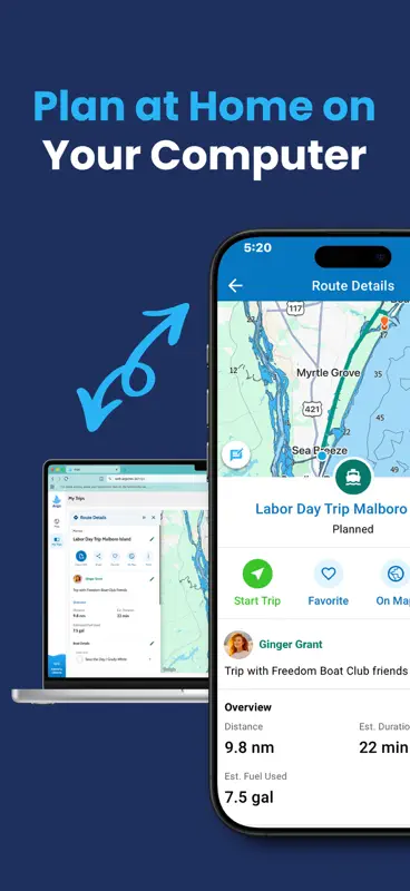 Argo Navigation: Boat GPS, Map screenshot 7 of 8