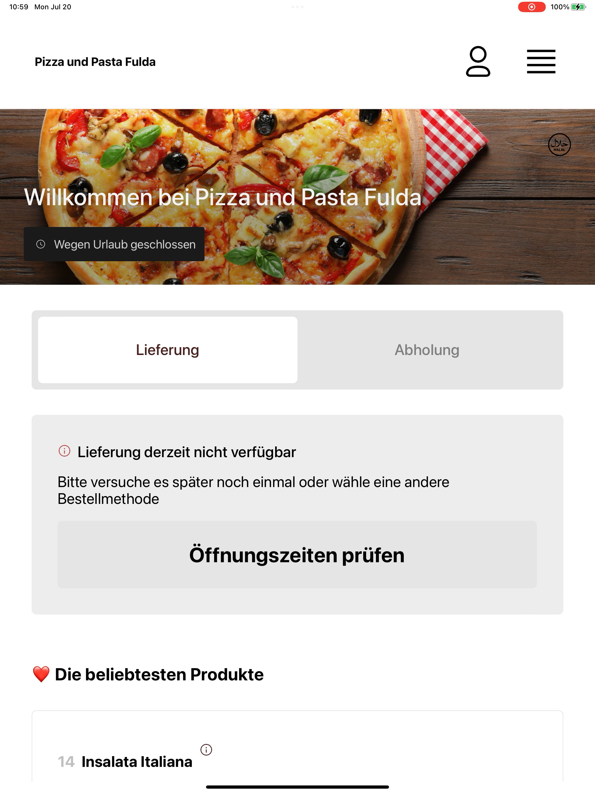 Pizza und Pasta Fulda screenshot 8