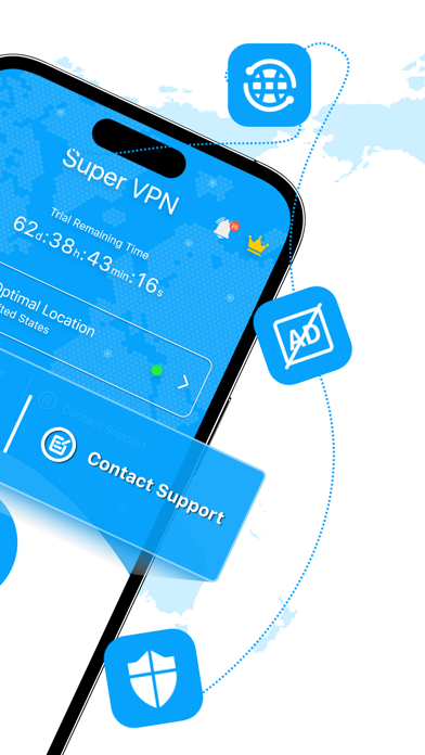 Super VPN - Secure VPN Masterのおすすめ画像3