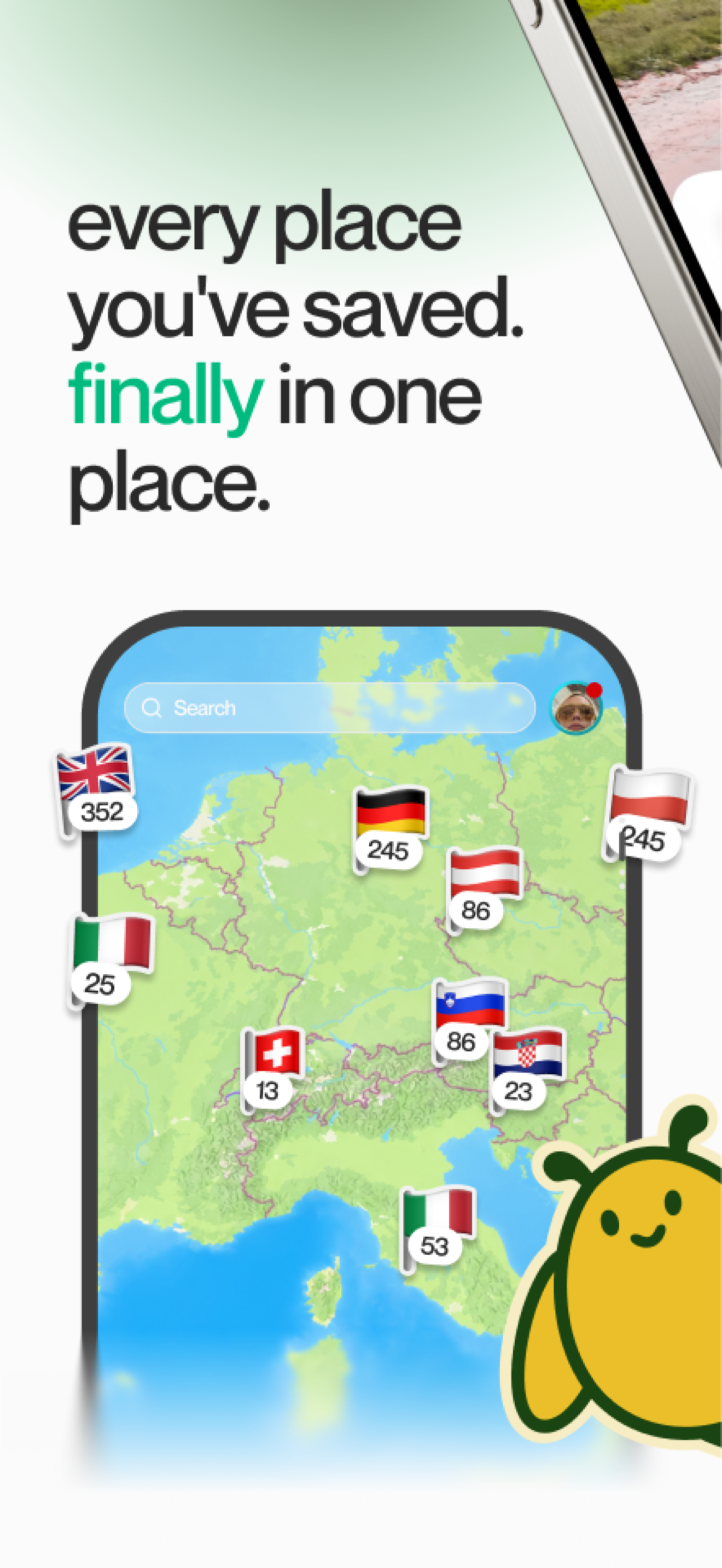mio travel: save places