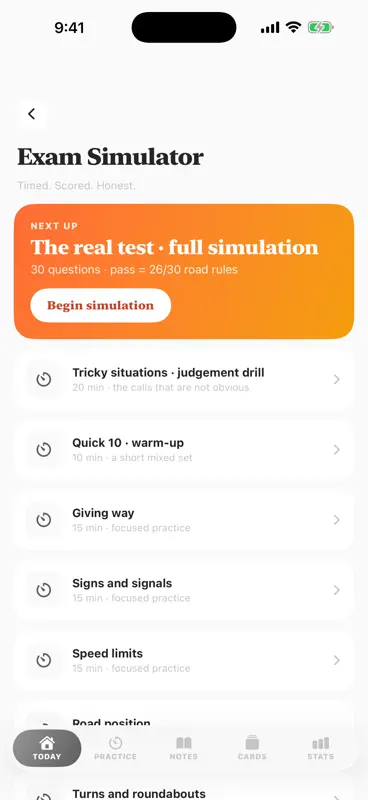 NT Road Rules Test screenshot 5 of 9