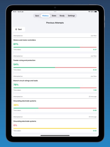 NEC Exam Prep iPad screenshot