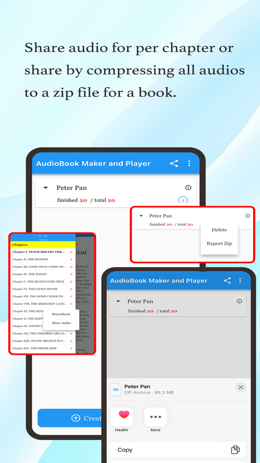 #4. AudioBook Maker and Player (iOS) 由: Zhifu Du