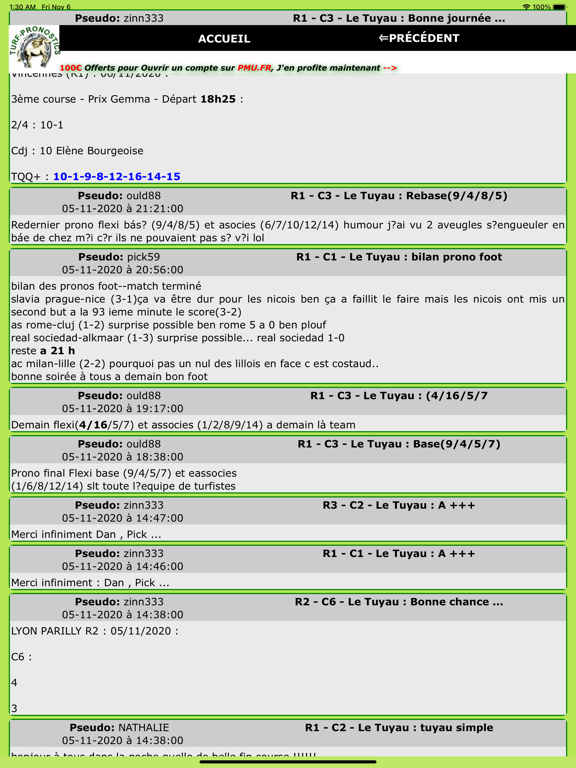 Screenshot #6 pour Turf-Pronostics