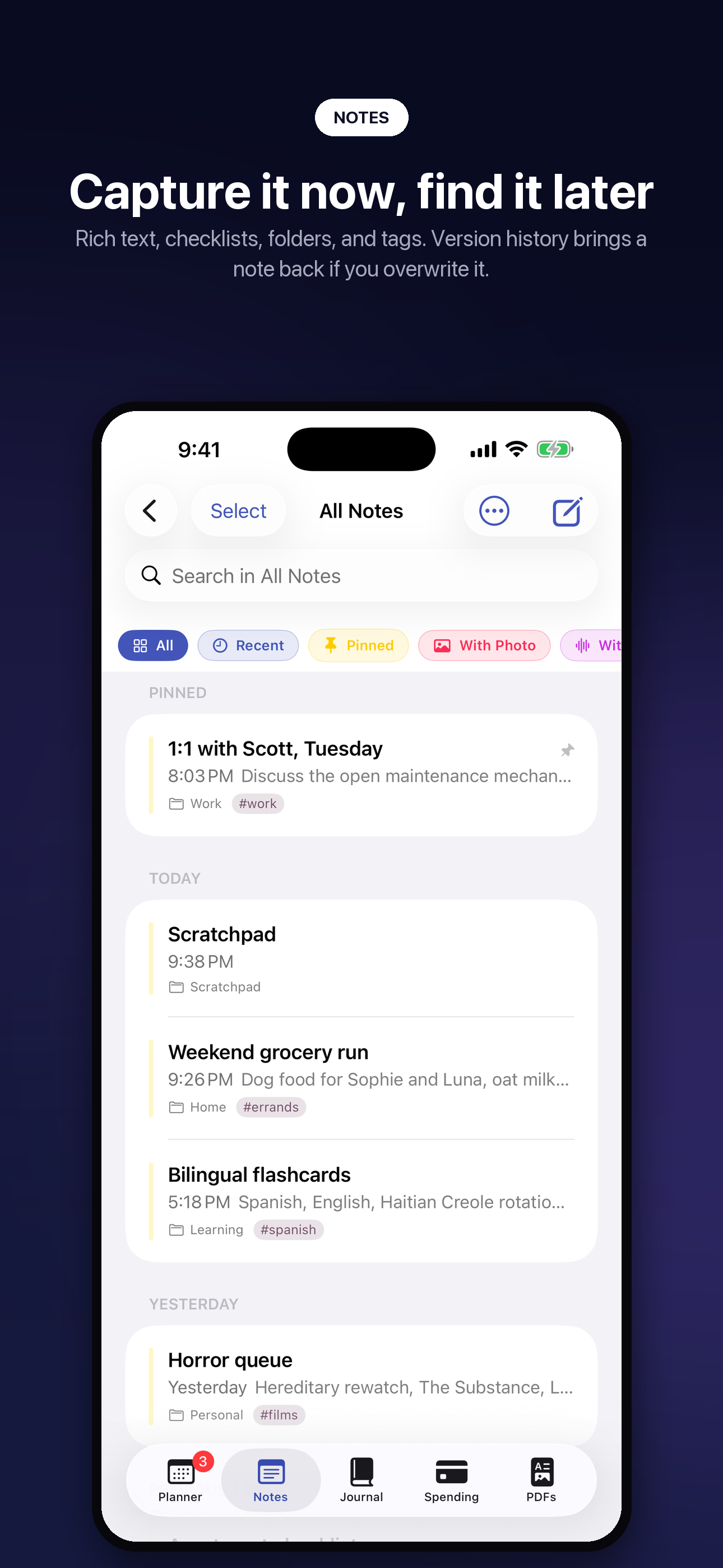 DayCast: Plan + Reflect screenshot 3