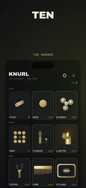 KNURL — Haptic Fidget Toys screenshot 1