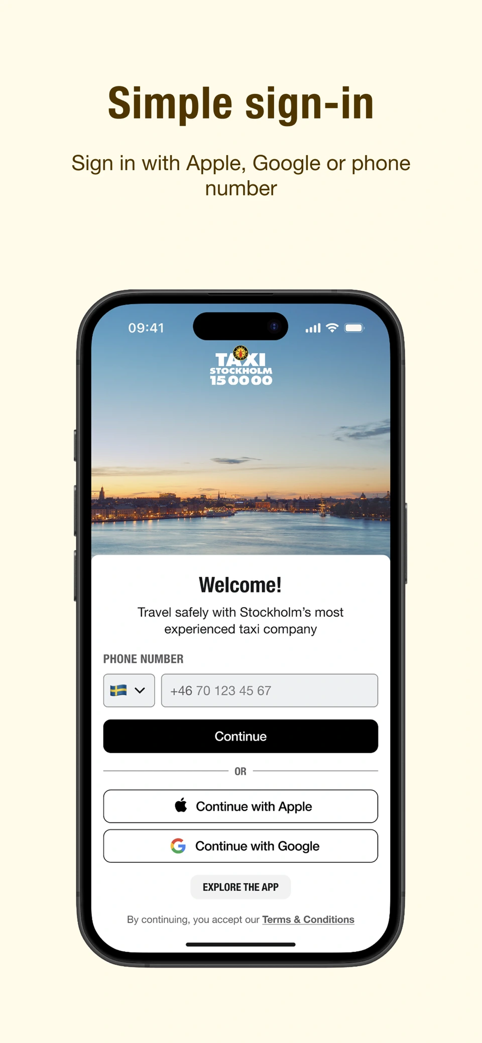 Taxi Sthlm screenshot