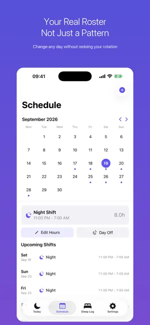 SleepShift screenshot 3