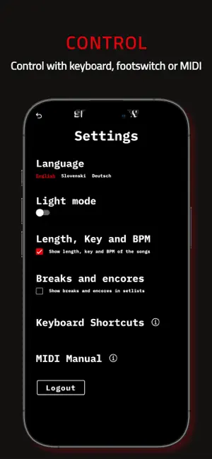 Setlistory Lyrics screenshot 4