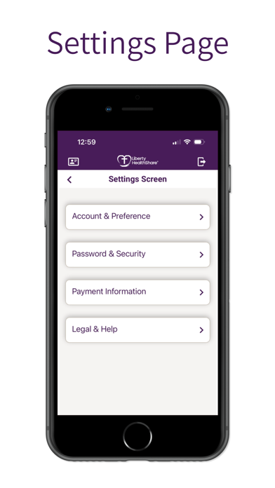 Liberty HealthShare Screenshot
