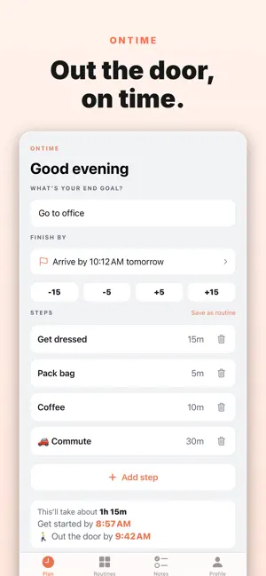 Ontime: ADHD & Time Blindness screenshot 1