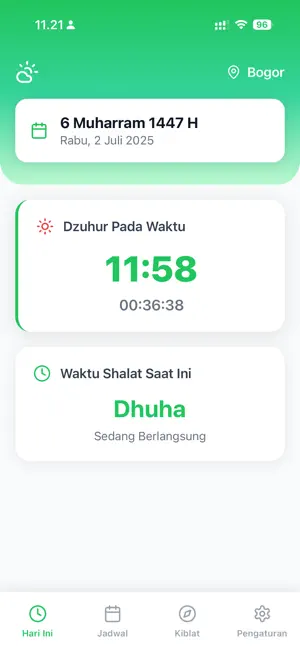 Jadwal Sholat screenshot 2