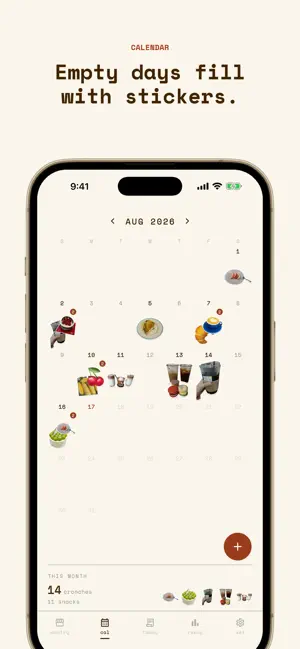 Cronch: snack tracker screenshot 3