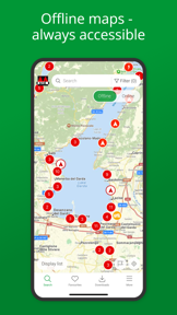 ACSI Campsites Europe screenshot