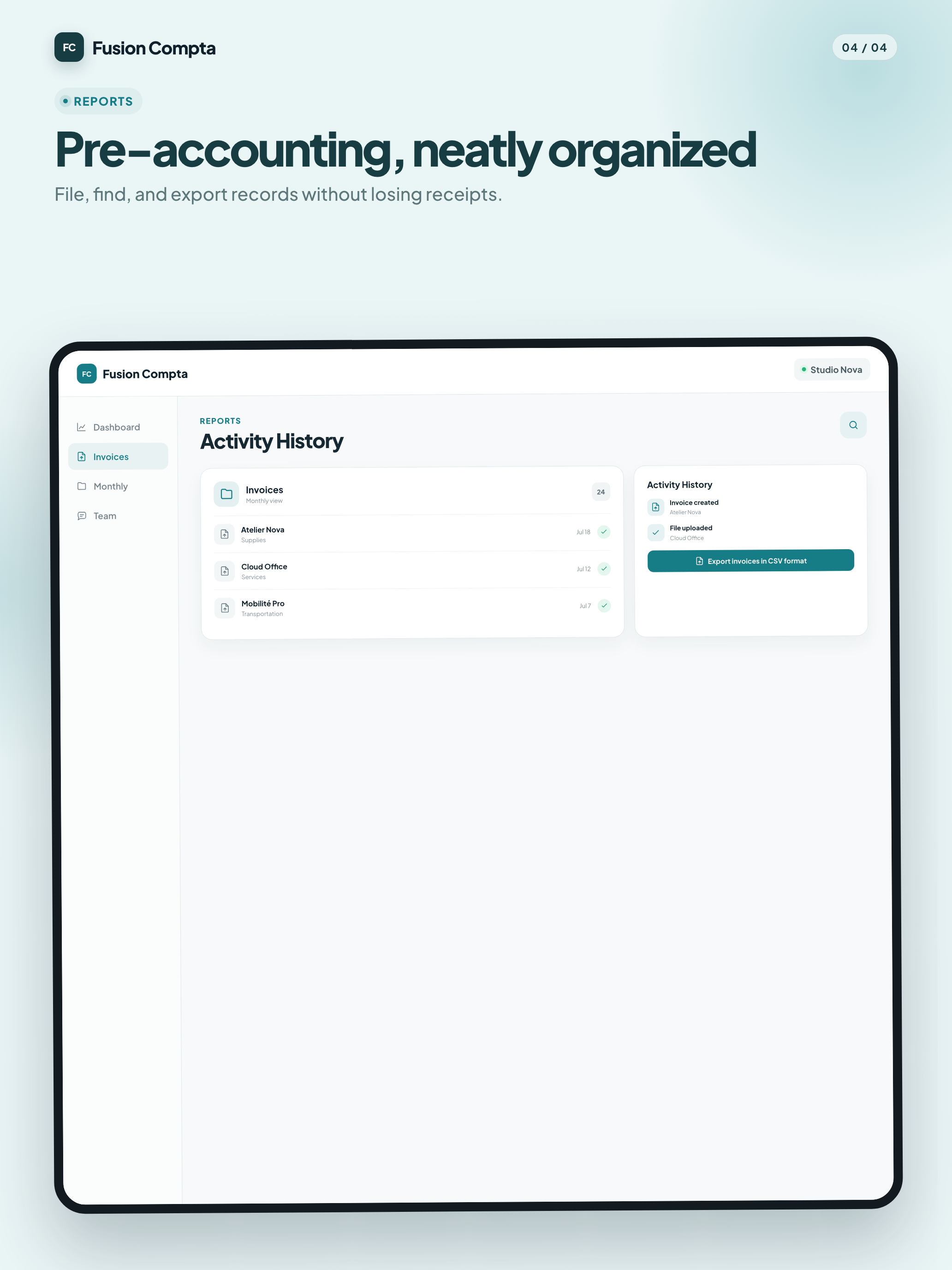 Fusion Compta: Receipt Scanner screenshot 9