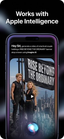 Imagine AI: Video Playground iPhone screenshot