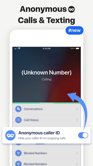 2nd Line - Second phone number Screenshot