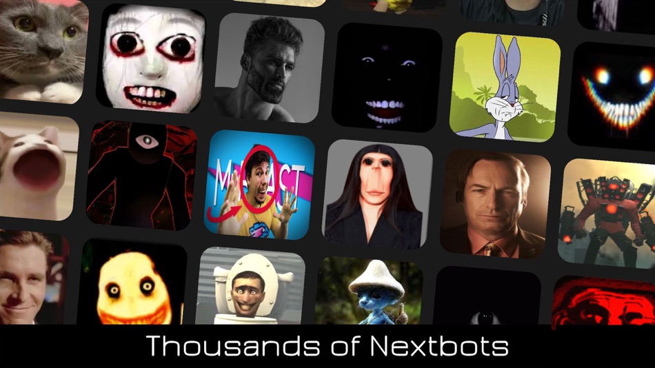 #1. Nextbots Online: Sandbox (iOS) 由: MAKSIM NAZARENKO
