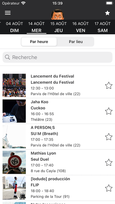 Festival Aurillac Screenshot