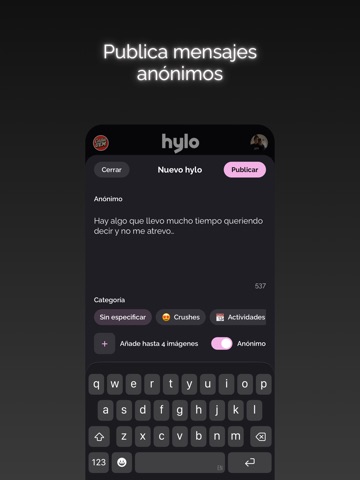 Hylo iPad screenshot
