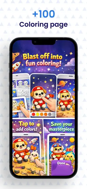 Kawaii Color Zen Coloring Book screenshot 4