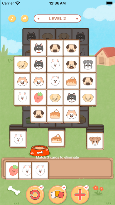 Doggy Tile - 3 Tile Match Game Screenshot