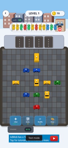 Bus Matrix: Parking Puzzle Screenshot 1 of 5