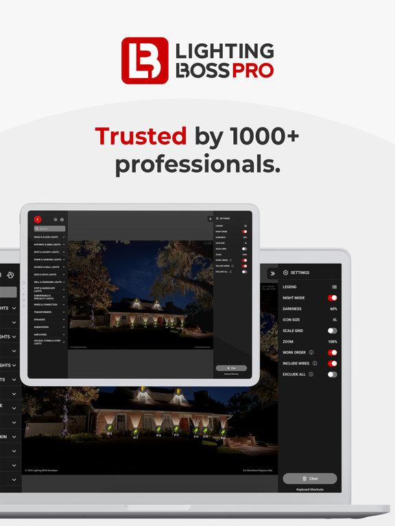 Lighting BOSS PRO iPad screenshot 8 - Utilities app