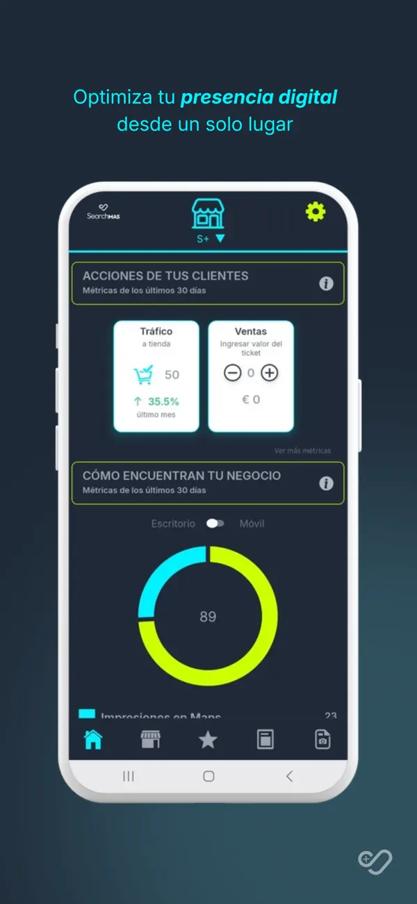 Screenshot #3 pour SearchMAS: IA Marketing Local