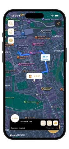 Tap Map App screenshot