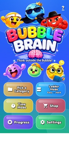 Bubble Brain: Word Puzzles Screenshot 1 of 9