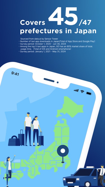 GO / Taxi app for Japan