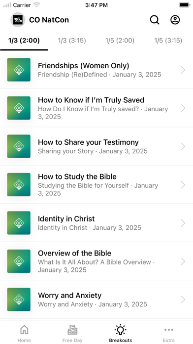 CO NatCon 2026 iPhone screenshot 3 - Education app