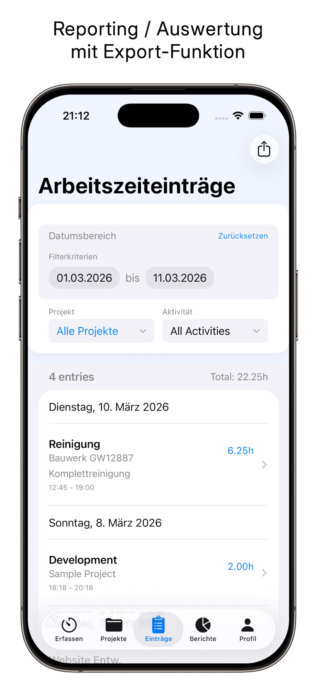 WorkCapture screenshot 8
