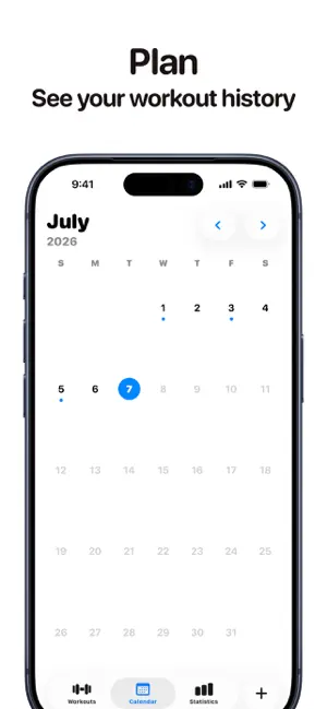 lift. - Workout Journal screenshot 3