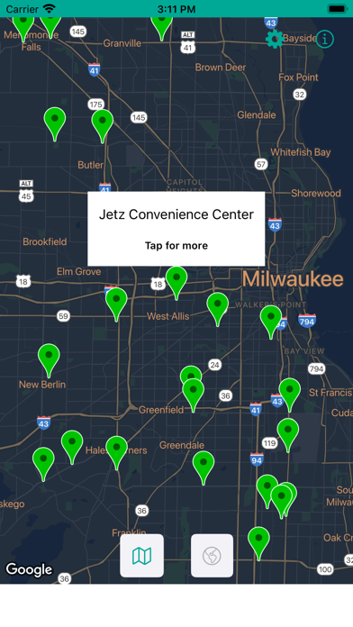 E85 Stations USA Screenshot